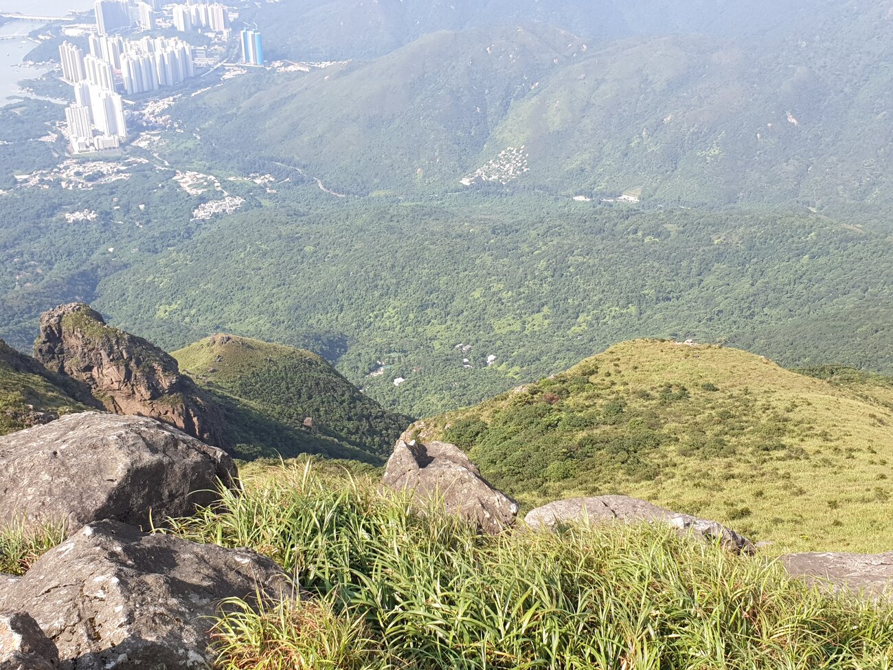 Lantau Peak summit - Hong Kong