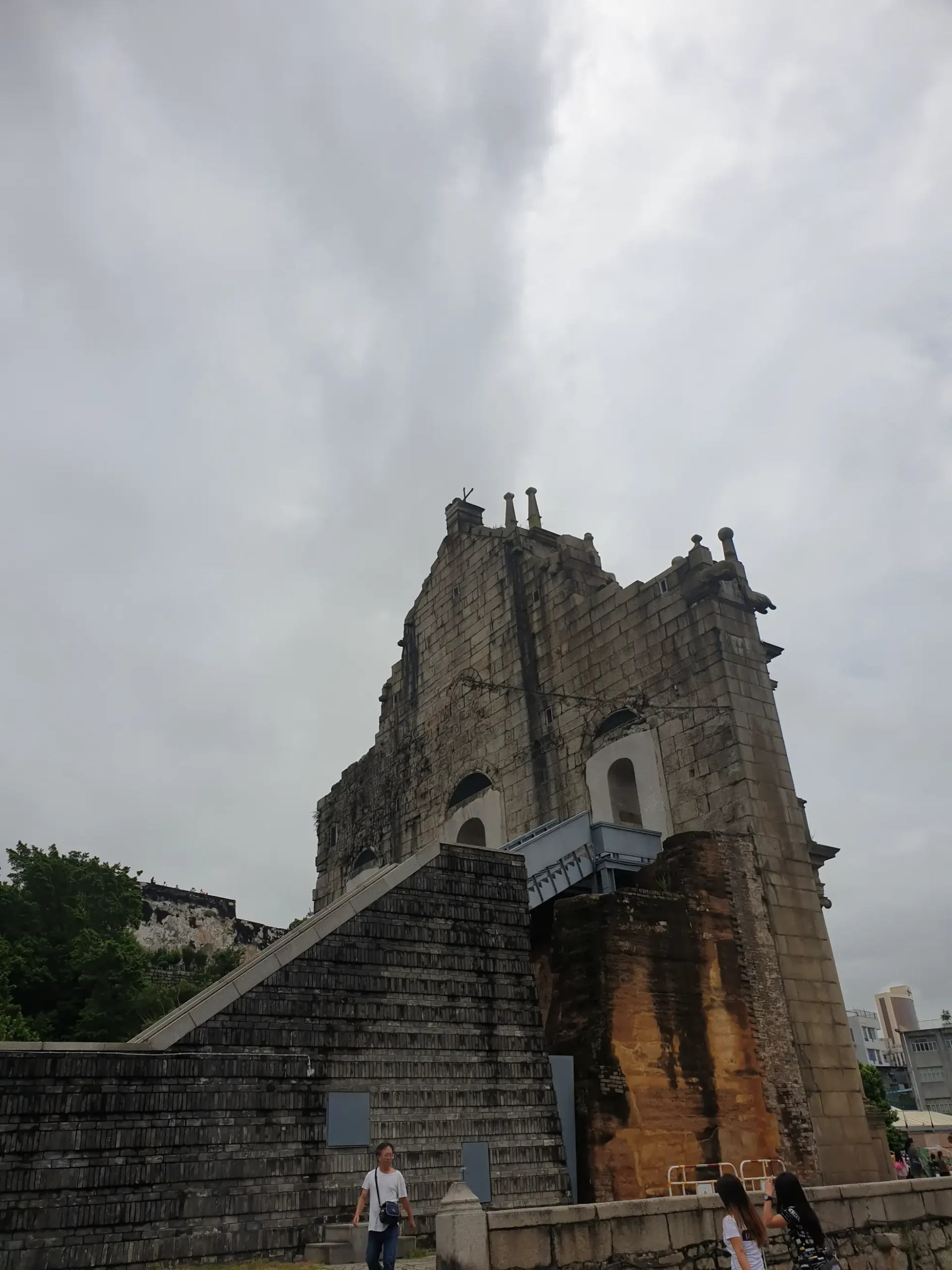 Ruins of St - Ruins of St. Paul’s