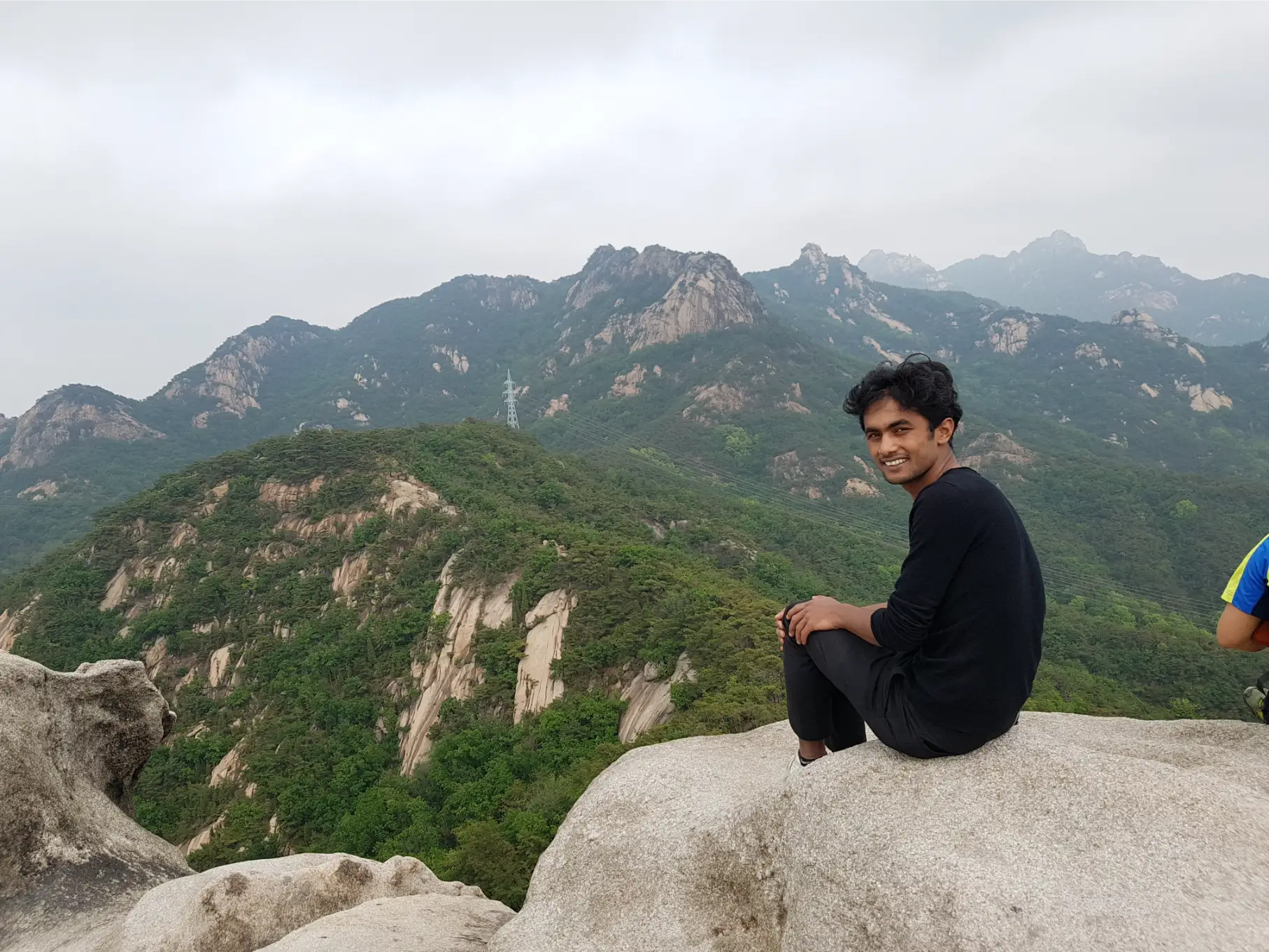 jokduribong peak summit - bukhansan mountain