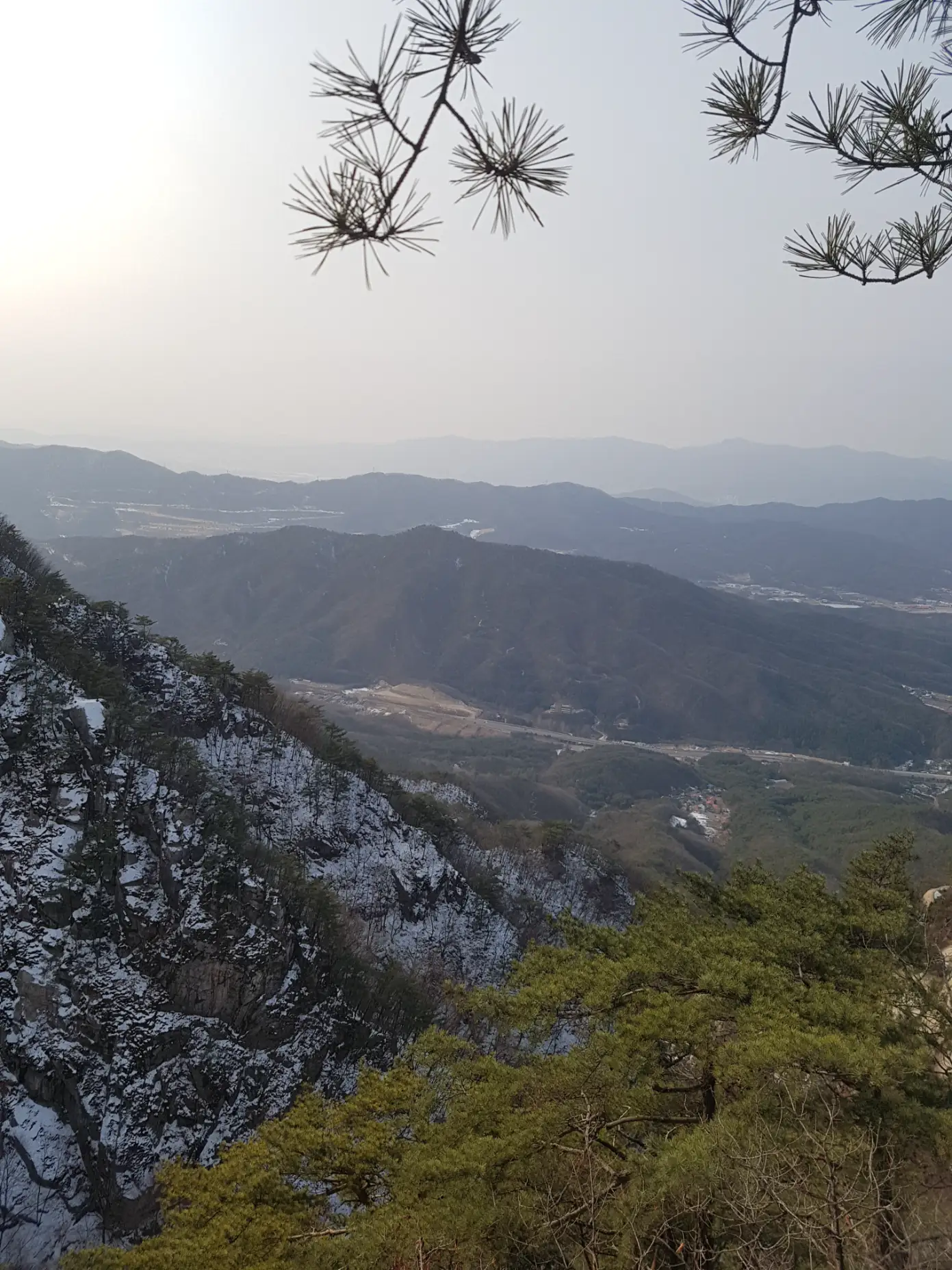 Unaksan Mountain view